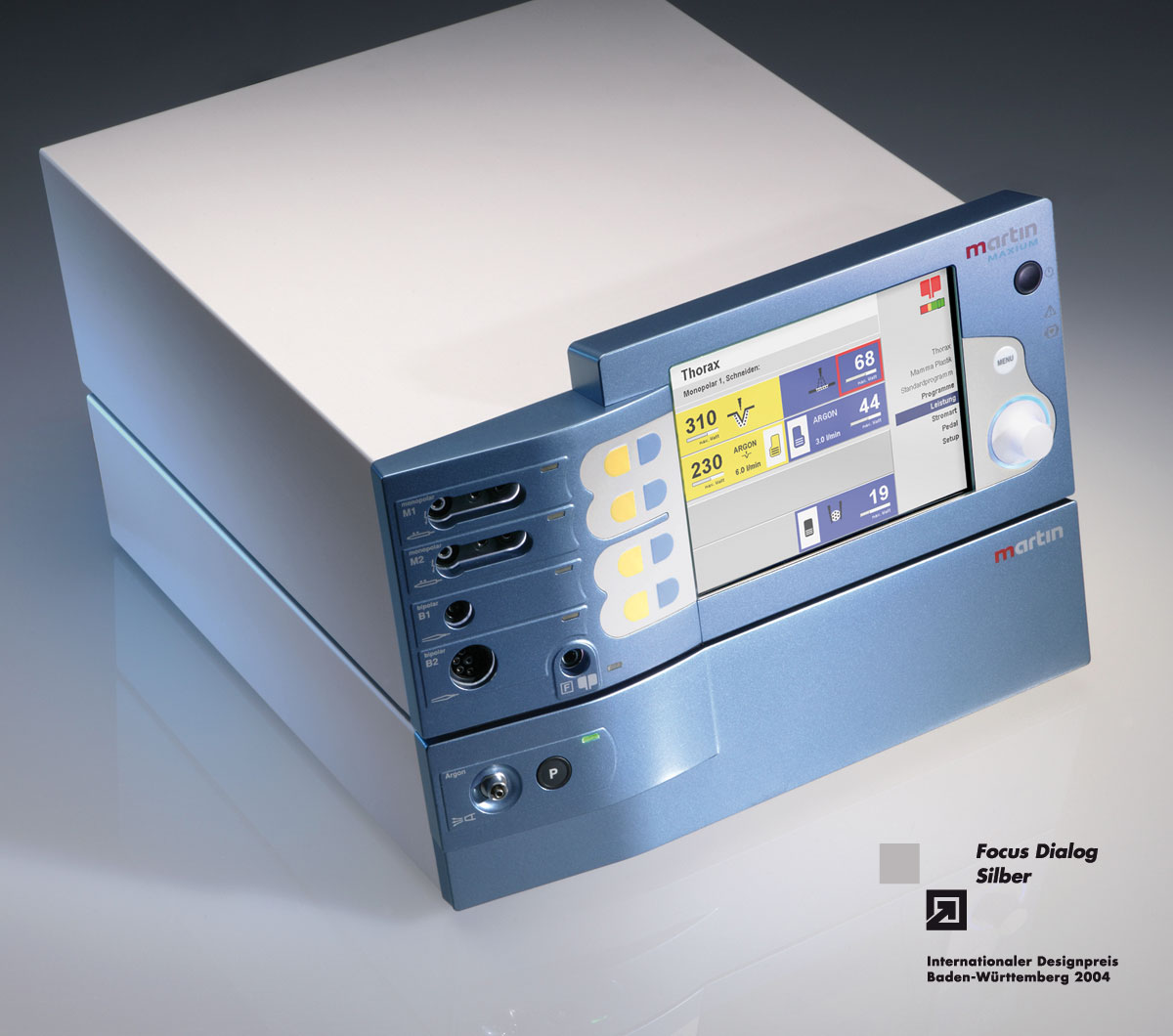 KLS MARTIN Maxium – HF-Chirurgiegerät, SynapsisDesign KLS MARTIN Maxium – HF-Chirurgiegerät, SynapsisDesign, Produktdesign, Industriedesign, Design, Medicaldesign