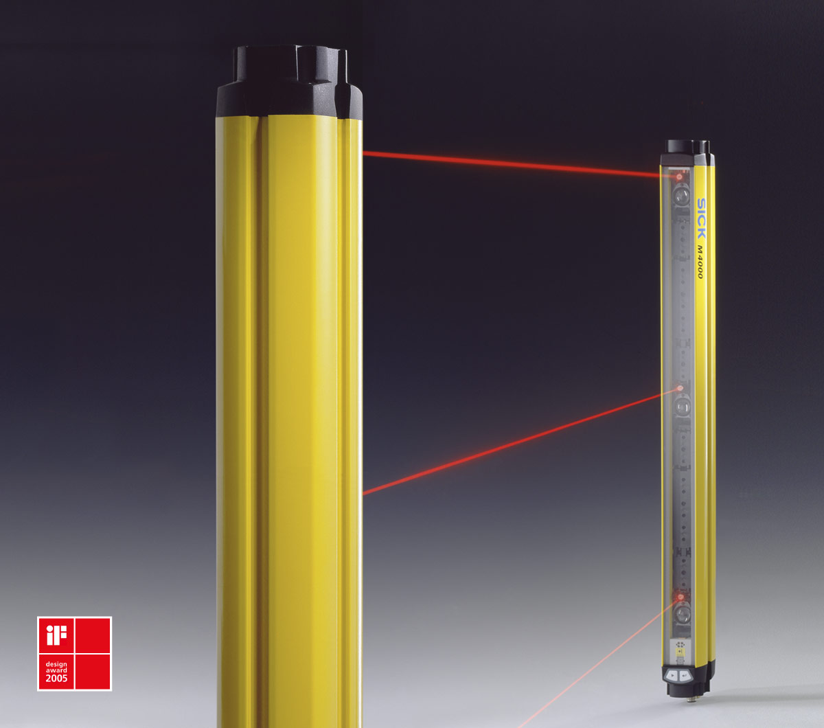 SICK M4000 – Lichtgitter Produktdesign, SynapsisDesign SICK M4000 – Lichtgitter Automobilindustrie, SynapsisDesign, Industriedesign, Produktdesign, Design