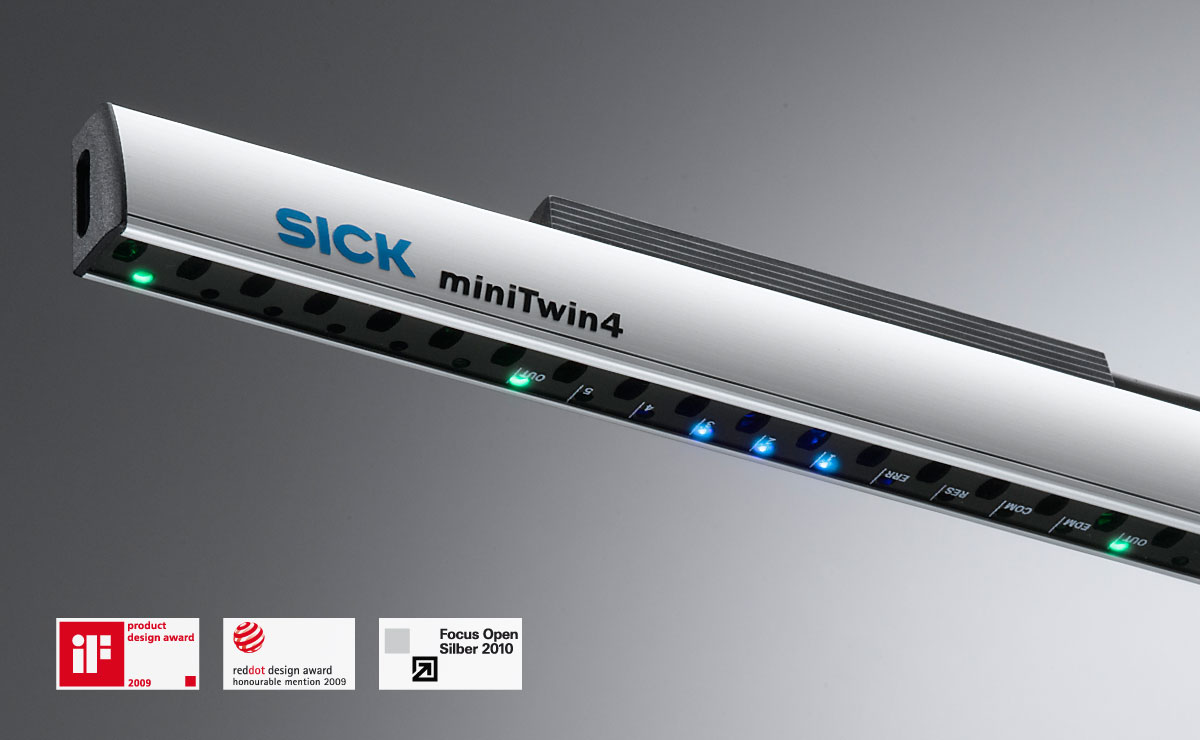 SICK miniTwin4 – Lichtgitter Produktdesign, SynapsisDesign SICK miniTwin4 – Lichtgitter Materialien, SynapsisDesign, Design, Produktdesign, Industriedesign